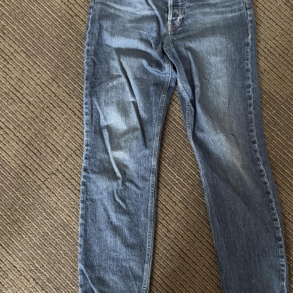 GAP Cheeky Straight High Rise Denim